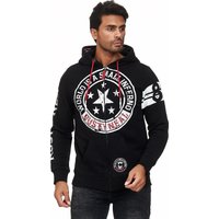 Rusty Neal Sweatjacke, mit coolen Printmotiven von Rusty Neal