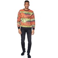 Rusty Neal Sweatshirt "Rusty Neal Sweater", im trendigen Tiger-Design von Rusty Neal