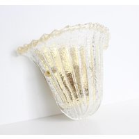 Vintage Single Barovier & Toso Style Wandleuchte Aus Muranoglas/Graniglia von RustyAndDustyVintage
