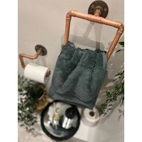 Kupfer Handtuchhalter Handtuch Schleife Ring Kupfer Handtuchhalter Handtuch Schleife Ring von RustyRoseAtHome