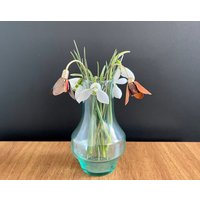 Kupfer Schneeglöckchen Skulptur Metall Blumenvase Dekoration von RustySparrowDesign