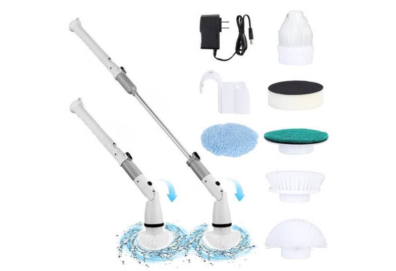 Rutaqian Akku-Oberflächenbürste Schnurlose elektrische Reinigungsbürste, automatischer Schleudermopp von Rutaqian