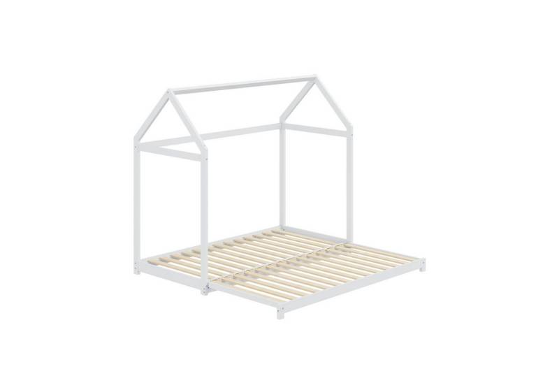 Rutaqian Ausziehbett Ausziehbares Kinderbett, Schlafsofa 90/180 x 190 cm (1 tlg) von Rutaqian