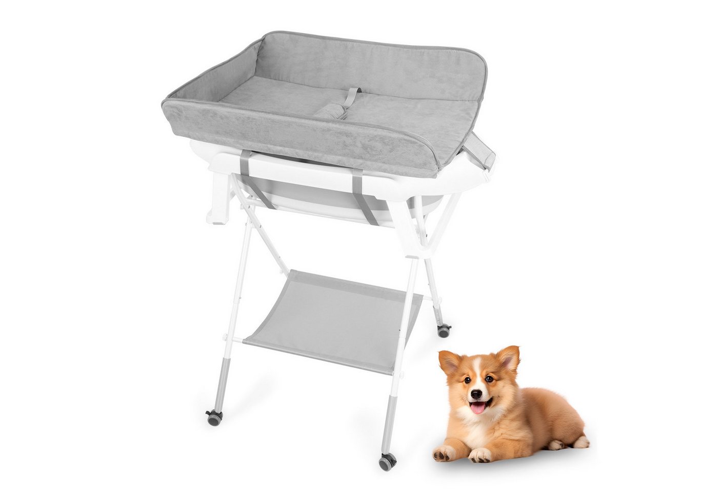 Rutaqian Badewanne 2 in 1 Hundebadewanne, Erhöhte Haustierbadewanne, Tragbar Badewanne für kleine bis mittelgroße Hunde und Katzen max. Rutaqian Badewanne 2 in 1 Hundebadewanne, Erhöhte Haustierbadewanne, Tragbar Badewanne für kleine bis mittelgroße Hunde und Katzen max. von Rutaqian