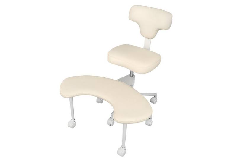 Rutaqian Bürostuhl ohne Armlehnen, Schreibtischstuhl Criss Cross Stuhl mit Rädern, Höhenverstellbarer Sitz mit Fußstütze, 360° drehbar Homeoffice Stuhl Rutaqian Bürostuhl ohne Armlehnen, Schreibtischstuhl Criss Cross Stuhl mit Rädern, Höhenverstellbarer Sitz mit Fußstütze, 360° drehbar Homeoffice Stuhl von Rutaqian