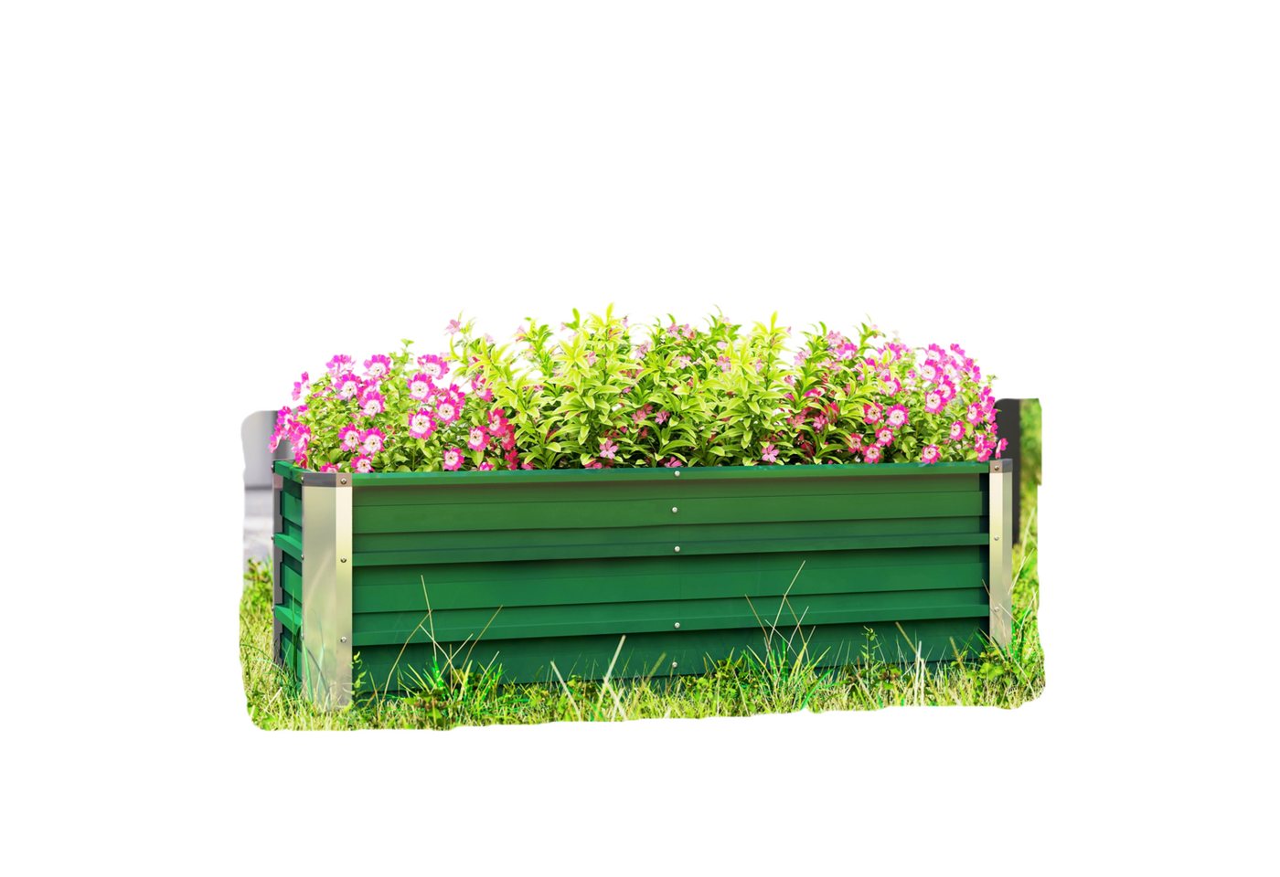 Rutaqian Hochbeet Hochbeet Pflanzkasten,Blumenbeet, Gemüsebeet, Kräuterbeet von Rutaqian