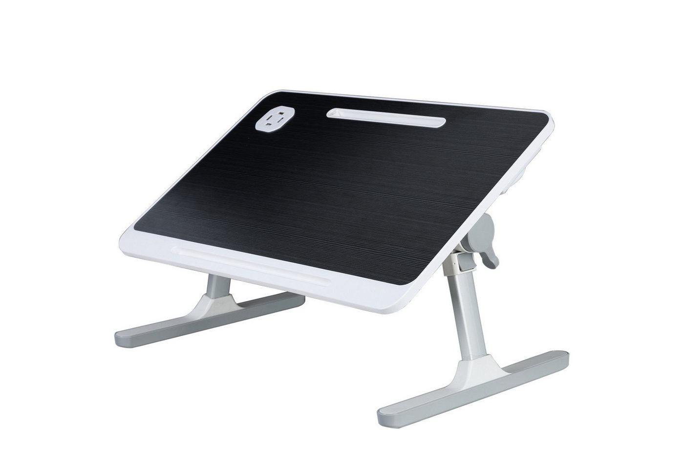 Rutaqian Laptoptisch Tisch, Laptoptisch fürs Bett, einstellbare Höhe, Neigungswinkel (Laptoptisch mit klappbare Beine, Fit bis zu 17" Laptop (60 * 40cm), für Sofa Couch Boden Arbeiten Studieren Lesen Schreiben Essen von Rutaqian