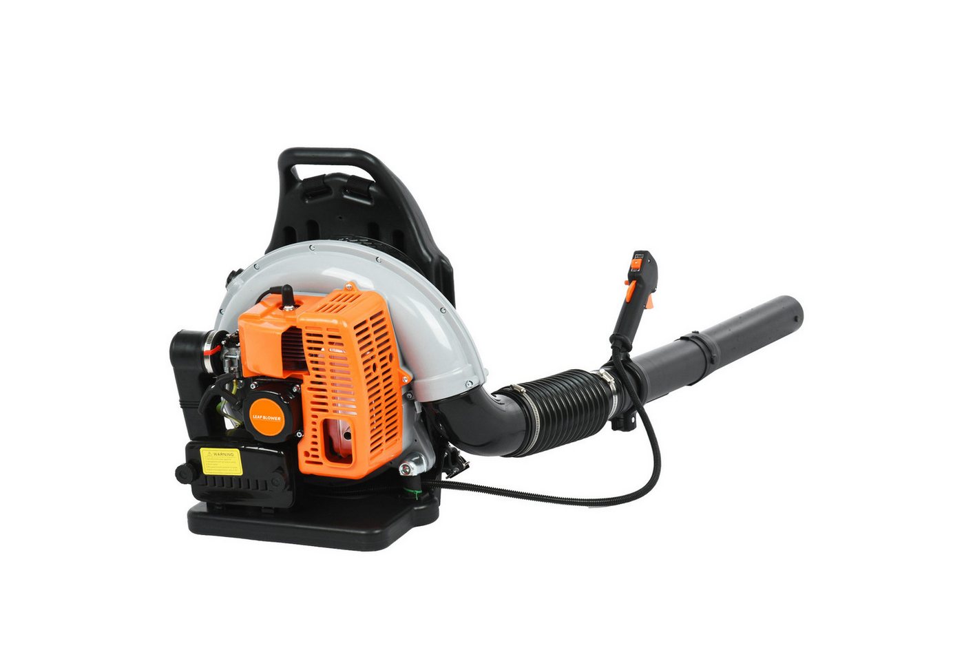 Rutaqian Laubsauger 6800RPM 2-Takt Schnurlos Laubbläser Benzinmotor 52cc, (Garten Gebläse Luftgeschwindigkeit 92,2 m / Sek), Rucksack Laubbläser,Gartengebläse für Rasenpflege und Hofreinigung von Rutaqian
