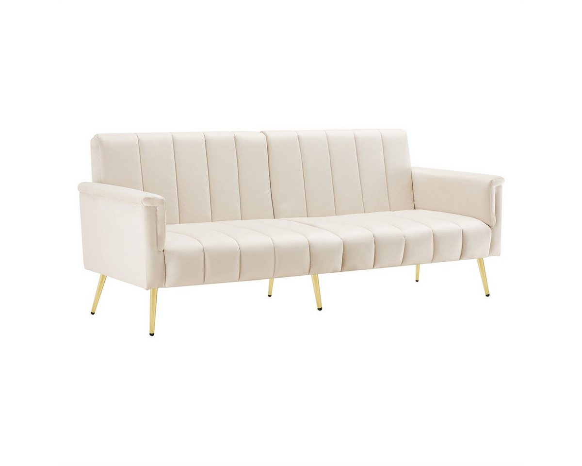 Rutaqian Schlafsofa klappbares Schlafsofa mit Hilfsfüßen, Verstellbare Rückenlehnenneigung, Schlafsofa mit Schlaffunktion,Geeignet für Wohnzimmer,Heimkino,Gästezimmer Rutaqian Schlafsofa klappbares Schlafsofa mit Hilfsfüßen, Verstellbare Rückenlehnenneigung, Schlafsofa mit Schlaffunktion,Geeignet für Wohnzimmer,Heimkino,Gästezimmer von Rutaqian