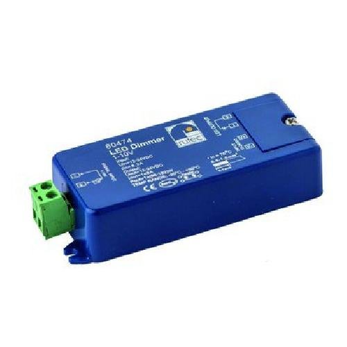 Rutec LED-Dimmer, Kunststoff, Blau, 37x95x20 mm von Rutec