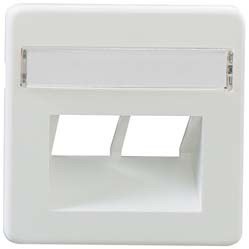 Rutenbeck 13510003 - Zentralplatte 2 Ausgänge für Uae 5e/6 Basis Elfenbein Rutenbeck 13510003 - Zentralplatte 2 Ausgänge für Uae 5e/6 Basis Elfenbein von Rutenbeck