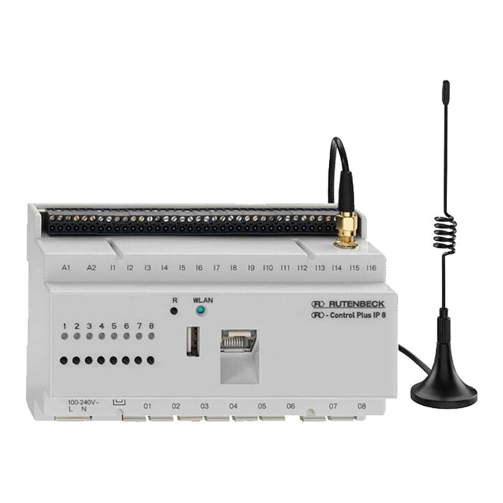 B-Ware Rutenbeck Ip Schaltaktor Fernschaltgerät 100 Mbit/S Lichtgrau Control Plus Ip 8 B-Ware Rutenbeck Ip Schaltaktor Fernschaltgerät 100 Mbit/S Lichtgrau Control Plus Ip 8 von Rutenbeck