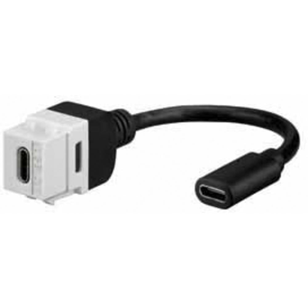 Rutenbeck Kmk Usb C 3.1 Kp Rw Adapter Konverter Usb C Stecker Weiß B-Ware von Rutenbeck