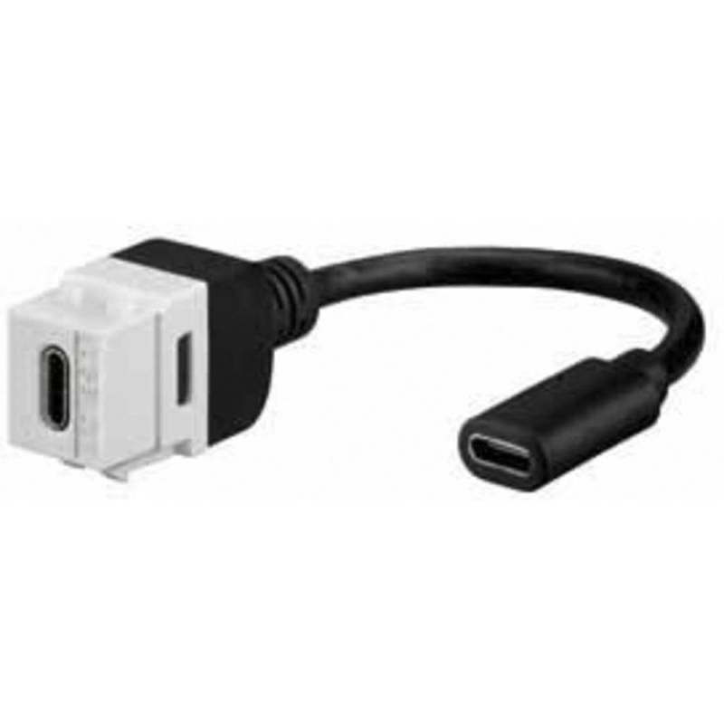 Rutenbeck Kmk Usb C 3.1 Kp Rw Adapter Konverter Usb C Stecker Weiß B-Ware von Rutenbeck