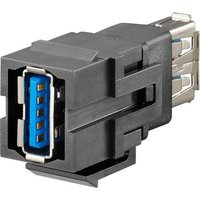 Rutenbeck USB-Keystone A 3.0 Adapter, Doppelkupplung KMK-USB 3.0 rw 17010650 Inhalt: 1St. Rutenbeck USB-Keystone A 3.0 Adapter, Doppelkupplung KMK-USB 3.0 rw 17010650 Inhalt: 1St. von Rutenbeck