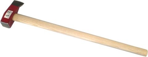 Ruthe Holzspalthammer 3 kg mit Eschenstiel, Mehrfarbig, 90 x 20 x 10 cm von Ruthe