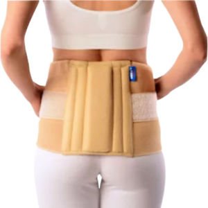 Ruwado Rückenbandage | Rückengurt | Rückenstützgürtel | Rückenschmerzentlastung - Orthese medizinischer Qualität für chronische Schmerzen mit Doppelzug. Vertrauenswürdige Marke seit 1963 - UNISEX von Ruwado