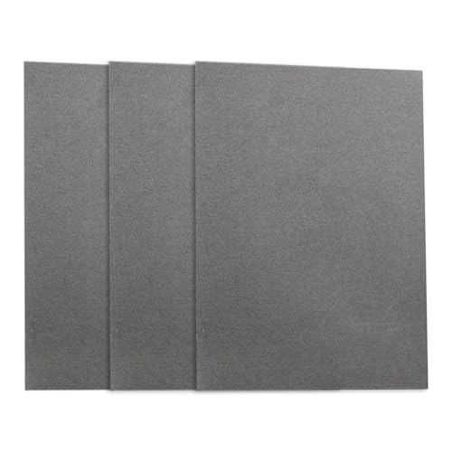 Hochtemperaturdichtungsmaterialienblech, öldestelles Dichtungsmaterial Kit für die Reparatur von Automobilmotoren - 3 Blätter 15 "x12" stabile Versiegelung für kleine Motorreparaturen, Rasenmäher von Ruwshuuk