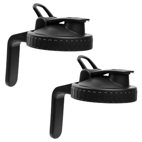 Ruwshuuk Ausgießer für Einmachgläser, luftdichter Griff, Silikon-Dichtung, luftdichte und auslaufsichere Abdichtung, Ausgießdeckel für Einmachglas, verwandelt Ihr Einmachglas in einen Krug von Ruwshuuk