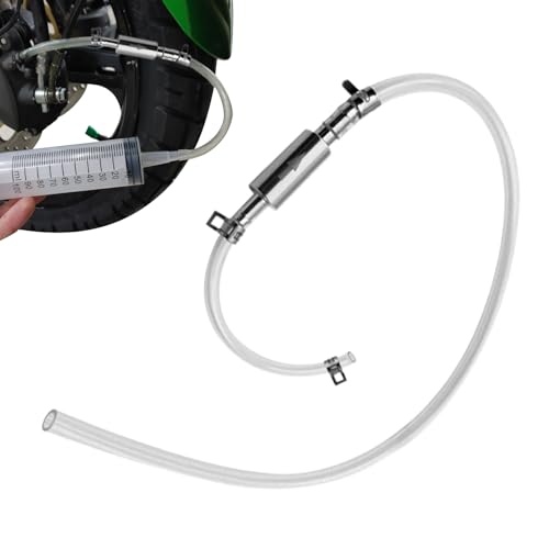 Ruwshuuk Bremsentlüftungsset - Motorrad Kupplung Bremsentlüftungsschlauch - Hydraulik Ablasswerkzeuge für Reparatur von Auto LKW Anfänger Ruwshuuk Bremsentlüftungsset - Motorrad Kupplung Bremsentlüftungsschlauch - Hydraulik Ablasswerkzeuge für Reparatur von Auto LKW Anfänger von Ruwshuuk