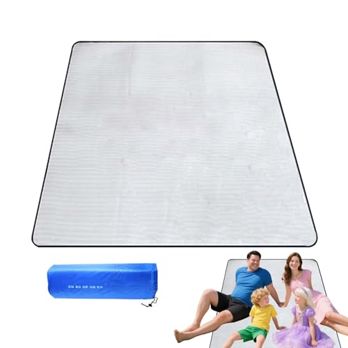 Ruwshuuk Camping Matte Folie,Stranddecke Für Outdoor - Tragbare wasserdichte Picknickdecke Stranddecke für Camping Rasen Klettern Ruwshuuk Camping Matte Folie,Stranddecke Für Outdoor - Tragbare wasserdichte Picknickdecke Stranddecke für Camping Rasen Klettern von Ruwshuuk