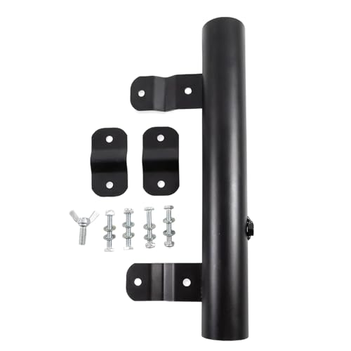 Ruwshuuk Flaggenhalter | Leiter Flaggenstangenhalter | Verstellbarer Rostschutz Schwerlast Stahlhalter Für Camping Balkon Golfwagen Ruwshuuk Flaggenhalter | Leiter Flaggenstangenhalter | Verstellbarer Rostschutz Schwerlast Stahlhalter Für Camping Balkon Golfwagen von Ruwshuuk