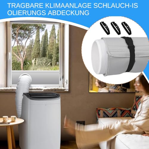 Ruwshuuk Isolierung Für Klimaanlagen-Schlauch,Robuste Schlauchisolierung Mit Klickverschluss-System Einfach Anzubringen | Haustools Für Kommerzielle Schiebefenster Raum Wände Wohnung Ruwshuuk Isolierung Für Klimaanlagen-Schlauch,Robuste Schlauchisolierung Mit Klickverschluss-System Einfach Anzubringen | Haustools Für Kommerzielle Schiebefenster Raum Wände Wohnung von Ruwshuuk