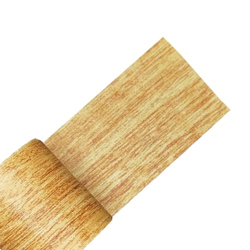 Ruwshuuk Möbelband - Holzmaserung Klebeband - 5.5 cm Breite 4.5 m Länge Wasserdichte Selbstklebende Renovierungsfolie Für Schrank Tür Boden Tresen Ruwshuuk Möbelband - Holzmaserung Klebeband - 5.5 cm Breite 4.5 m Länge Wasserdichte Selbstklebende Renovierungsfolie Für Schrank Tür Boden Tresen von Ruwshuuk