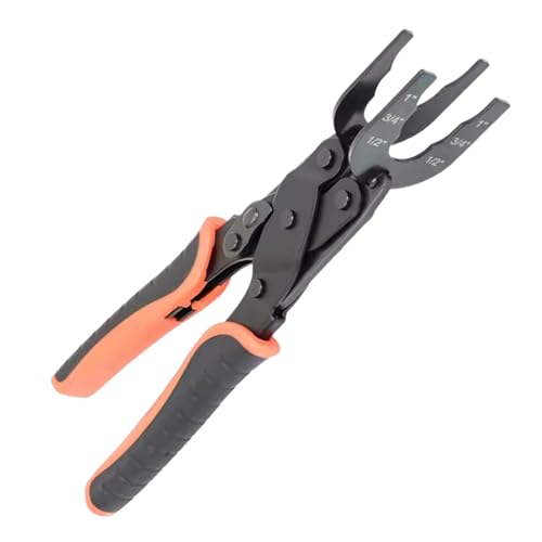 Ruwshuuk Schlauch Abziehzange | Kfz Trennzange für Elektrik - Vielseitige Greifzange Zur Rohrleitungskabelwartung Für Automechaniker Wasser Gasleitungen Vakuum Kühler von Ruwshuuk