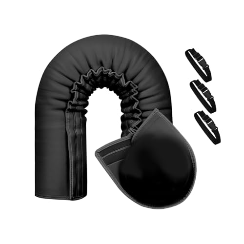 Ruwshuuk Tragbare Klimaanlage Schlauchisolierung | Schlauchisolierung Mit 3 Verstellbaren Schnallenbändern,Zubehör Für Haushalt Wand Raum Fenster Büro von Ruwshuuk