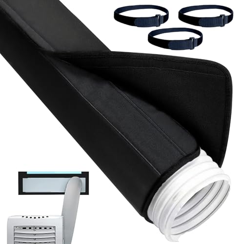 Ruwshuuk Tragbare Klimaanlagen Schlauchabdeckung,Zubehör Für Tragbare Klimageräte | Schlauchschutz Ummantelung Beweegliche Lueftungsrohr Zubehoer fuer Zuhause von Ruwshuuk