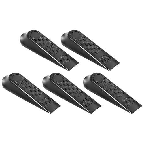 Ruwshuuk Türstopper,5 Stück Türspaltkeil - Rutschfeste Kindersichere Türstopper Für Hotel Gewerblich Schlafzimmer Babyzimmer Dusche Garage von Ruwshuuk