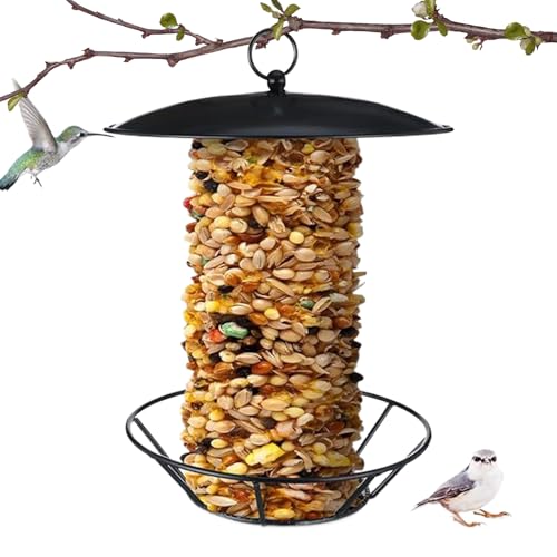 Ruwshuuk Vogelfutterhäuser | Vogelfutterstelle Mit Mehreren Plätzen,Robustes Wetterfestes Gartenzubehör Für Wildtiere Balkon Terrasse Garten Outdoor-Beobachtung von Ruwshuuk