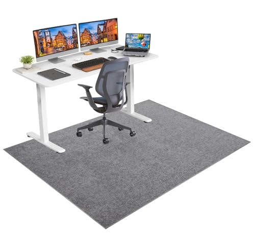 Bodenschutzmatte Bürostuhl Schutzmatte für für Hartböden und Teppich 160 x 220 cm Kratzfest Schreibtischstuhl Unterlage für Parkett Laminat Gaming Teppich Stuhlmatte Bürostuhl Matte für Rollstühle Bodenschutzmatte Bürostuhl Schutzmatte für für Hartböden und Teppich 160 x 220 cm Kratzfest Schreibtischstuhl Unterlage für Parkett Laminat Gaming Teppich Stuhlmatte Bürostuhl Matte für Rollstühle von Ruxevnsy
