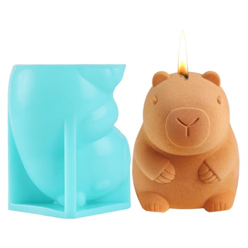 Ruyeiig Capybara Eisform - Einfach Lösbare Capybara Eisform - 3D Backzubehör Für Osterdekoration Und Geschenkideen Zu Geburtstag Abschlussfeier von Ruyeiig