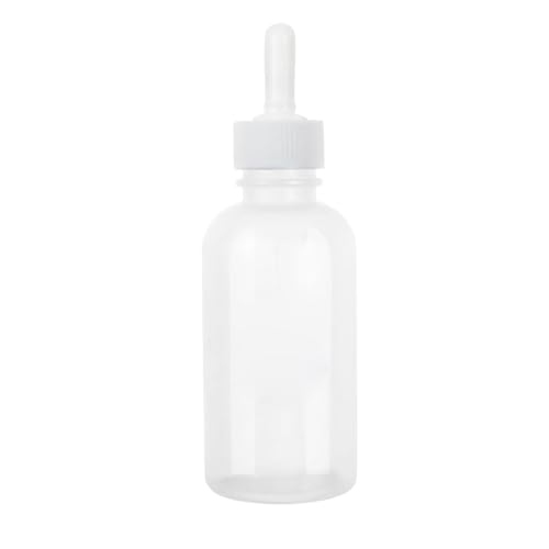 Ruyeiig Katzenflasche,Futterspender Behälter | 120 ml Weiche Fütterungsflasche für Kätzchen Welpen Kaninchen für Camping Autoreise Spaziergang Wandern Auto und Zuhause von Ruyeiig