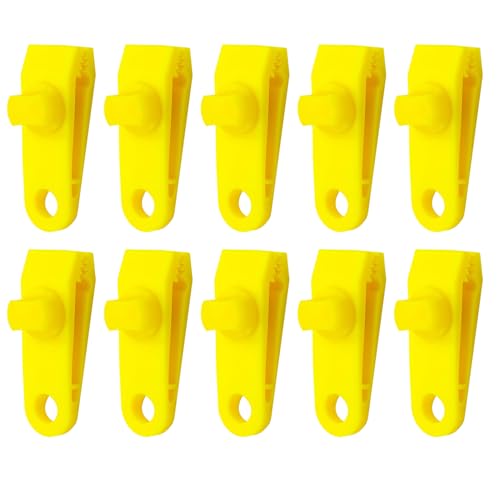 Ruyeiig Klipps Zum Befestigen Von Planen - 10 Stück Robuste Verstellbare Markisen Abdeckung Clips | Schnellverschlüsse Für Outdoor Plane Camping Garten Angeln Picknick Ruyeiig Klipps Zum Befestigen Von Planen - 10 Stück Robuste Verstellbare Markisen Abdeckung Clips | Schnellverschlüsse Für Outdoor Plane Camping Garten Angeln Picknick von Ruyeiig