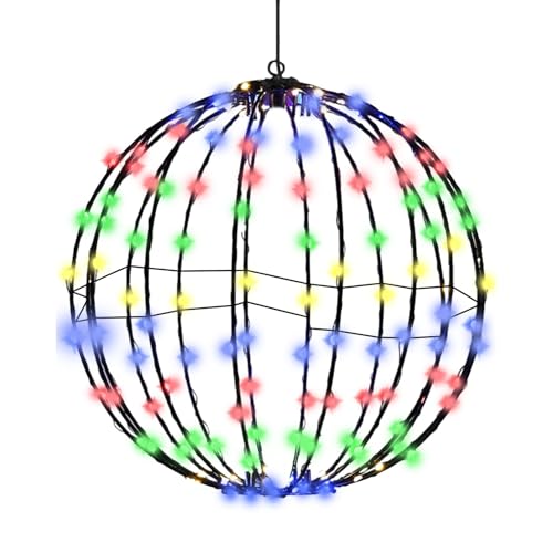 Ruyeiig Outdoor Kugellichter,Faltbare Weihnachtskugel Lichterkugel - Kugelförmige Festbeleuchtung Deko Für Baum Terrasse Garten Haus Innenhof Nacht Holiday Ruyeiig Outdoor Kugellichter,Faltbare Weihnachtskugel Lichterkugel - Kugelförmige Festbeleuchtung Deko Für Baum Terrasse Garten Haus Innenhof Nacht Holiday von Ruyeiig