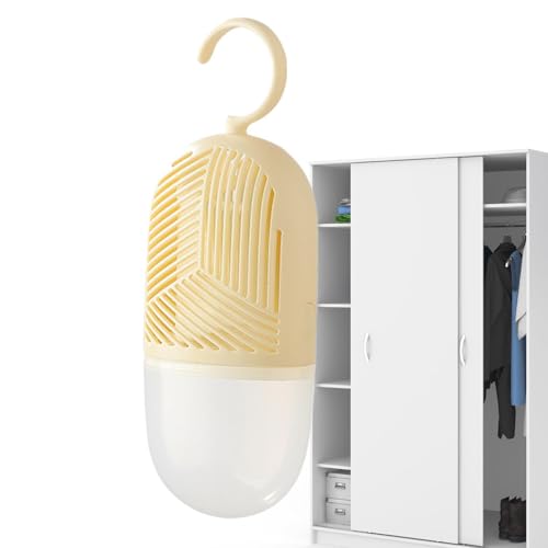 Ruyeiig Schrank-Luftentfeuchter wiederverwendbar - Badezimmer-Luftentfeuchter - mit Wassersammler, Luftentfeuchterbeutel, feuchtigkeitsabsorbierende Beutel für Badezimmer Ruyeiig Schrank-Luftentfeuchter wiederverwendbar - Badezimmer-Luftentfeuchter - mit Wassersammler, Luftentfeuchterbeutel, feuchtigkeitsabsorbierende Beutel für Badezimmer von Ruyeiig