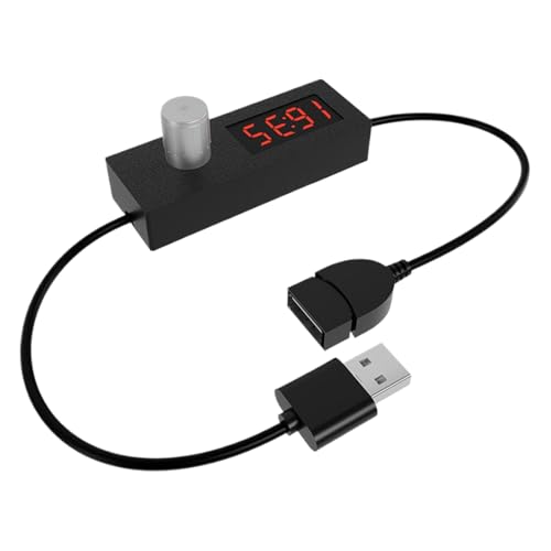 Ruyeiig USB Zeitschalter Schaltkabel - Einstellbare Zeitsteuerung Mit Energieausschaltung,Verbraucherelektronik Für Aquarium Haushalt Kfz Und Haushaltsgeräte von Ruyeiig