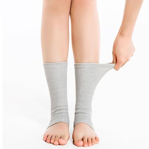 Ruzister 1 Paar Vier-Wege-Knöchelprotektoren Aus Bambuskohle，Knöchelbandage，Sprunggelenkbandage，Ankle Brace von Ruzister