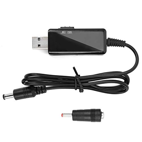 USB-auf-DC-Boost-Kabel, Tragbar, 5 V auf 9 V, 12 V, Step-Up-Digitalanzeige, Verstellbar, 5521 M, Standard-DC-Anschluss, Geeignet Für Optische Modems, Drahtlose Router USB-auf-DC-Boost-Kabel, Tragbar, 5 V auf 9 V, 12 V, Step-Up-Digitalanzeige, Verstellbar, 5521 M, Standard-DC-Anschluss, Geeignet Für Optische Modems, Drahtlose Router von RvSky