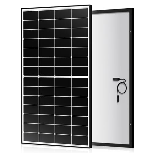 Rvpozwer Solarpanel 200W 12v solarmodule 200 Watt Solarmodul System mit hohem Wirkungsgrad monokristallinen Modul für Wohnmobil Wohnwagen Camping Off-grid Gartenhäuse Boot von Rvpozwer