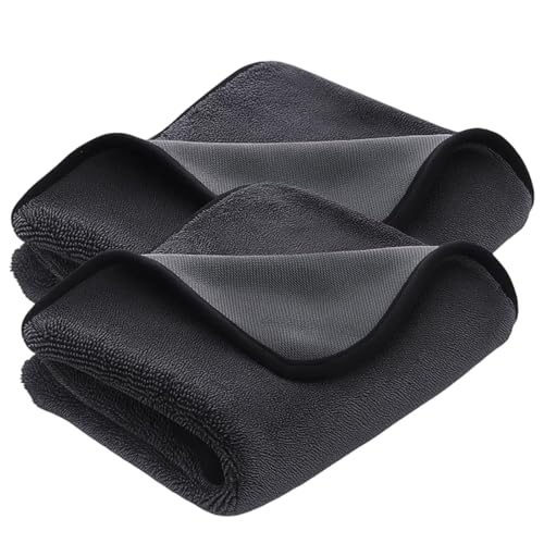 RxaGtn Waterjake Ultra-Wipes Trockentuch, Microfaser Trockentuch für Dusche, Auto und Camping, Stark Saugfähig, 2 Stück 40x60 cm von RxaGtn