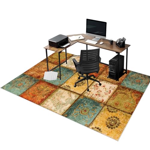 rutschfeste Stuhlmatten für Hartholzboden Bodenschutzmatte für Teppich Gaming Schreibtischstuhl Unterlage Schreibtisch Teppich Stuhlmatte für Parkett bürostuhl Hartböden Fliesen 80 x 100 cm rutschfeste Stuhlmatten für Hartholzboden Bodenschutzmatte für Teppich Gaming Schreibtischstuhl Unterlage Schreibtisch Teppich Stuhlmatte für Parkett bürostuhl Hartböden Fliesen 80 x 100 cm von RxueSug