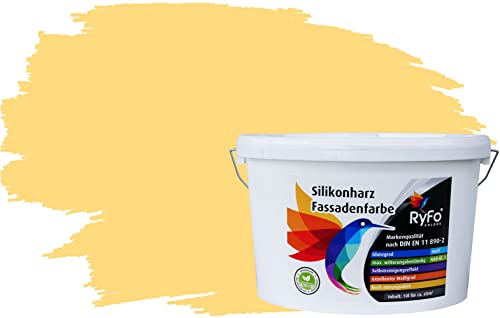 RyFo Colors Silikonharz Fassadenfarbe Lotuseffekt Trend Butterblume 10l - bunte Fassadenfarbe, weitere Gelb Farbtöne und Größen erhältlich, Deckkraft Klasse 1 RyFo Colors Silikonharz Fassadenfarbe Lotuseffekt Trend Butterblume 10l - bunte Fassadenfarbe, weitere Gelb Farbtöne und Größen erhältlich, Deckkraft Klasse 1 von RyFo Colors