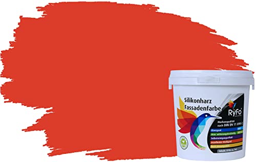 RyFo Colors Silikonharz Fassadenfarbe Lotuseffekt Trend Lipstickrot 1l RyFo Colors Silikonharz Fassadenfarbe Lotuseffekt Trend Lipstickrot 1l von RyFo Colors