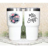 Personalisiertes Lehrerleben - Drinkware von RyanMaeDesigns
