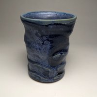 Kleine Blaue Vase von Ryanjgreenheck