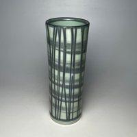 Marmorierte Seladon-Vase von Ryanjgreenheck